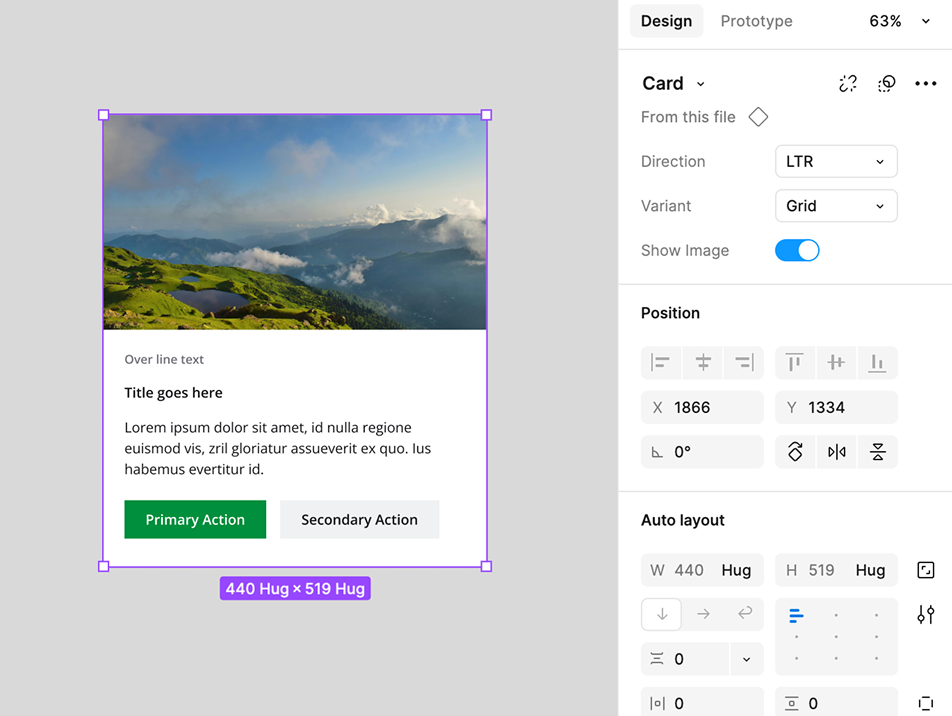 Digital Design Nizam component library in Figma