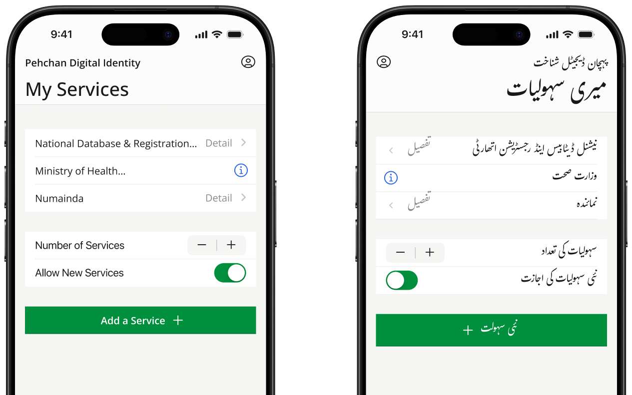 Digital Design Nizam mobile app templates