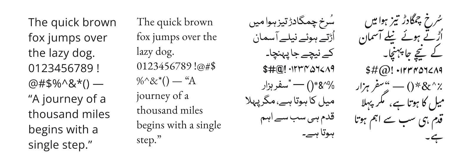 Digital Design Nizam typography system