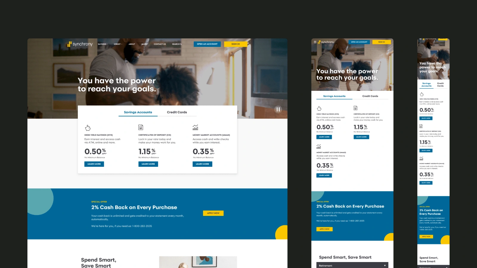 home page